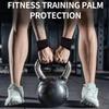 1 Pair Finger Cot Palm Protector Gloves Non-slip Weightlifting Hand Protect Pads  Pull-ups