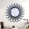 New Style Mirror Silent Desk Clock Fashionable Living Room Ornament Clock Creative Decorative Clock Bedroom Quartz Wall Clock