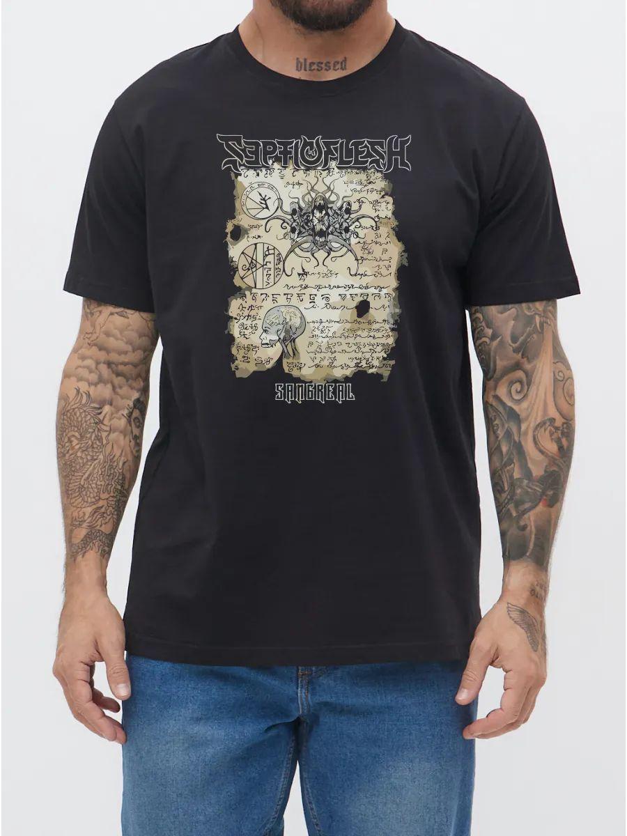 Black Septicflesh metal T-shirt XL