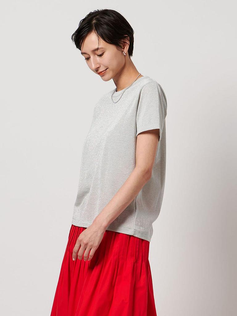 United Arrows Glitter 15172412538 0700 FREE T-Shirt SILVER(07)