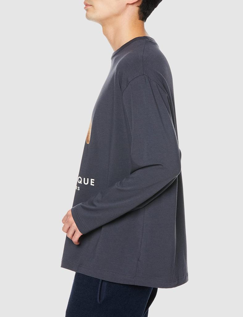 Gelato Pique Holiday Homme Bear Long PMCT225253 NVY M One-Point T-Shirt Men's