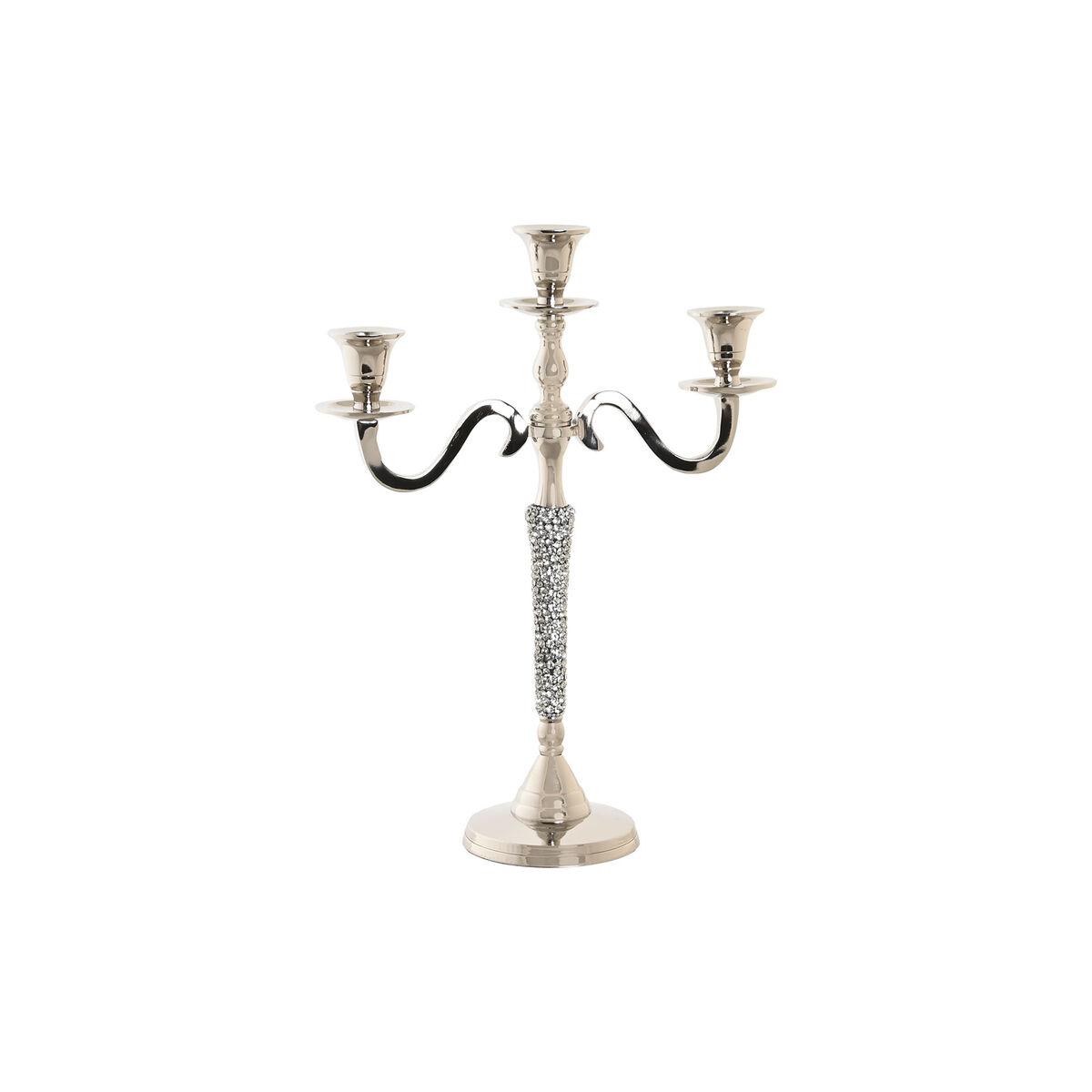 

DKD Home Decor Подсвечник 26 x 10 x 35 см, серебристый алюминий