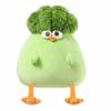 Children Gits Broccoli Chick Plush Cartoon Broccoli Dundun Chicken Chicken Doll  Christmas Gift