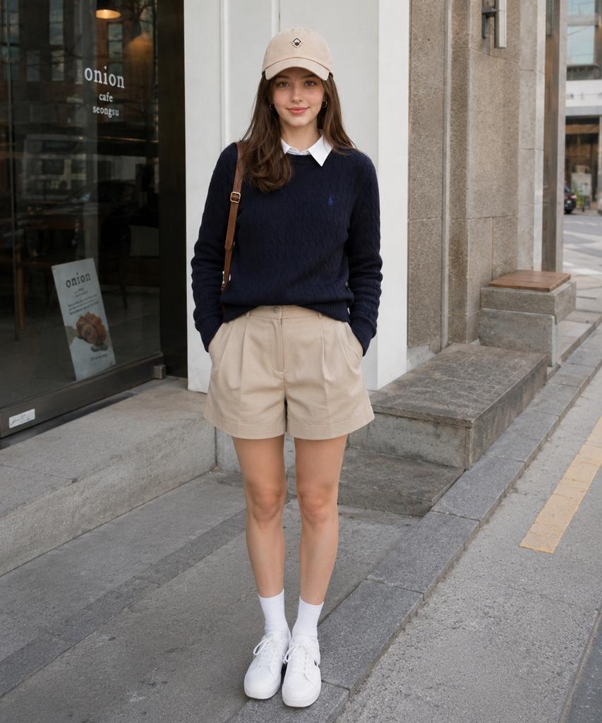 Seuteijial Diamond Washed Ball Cap [Beige]