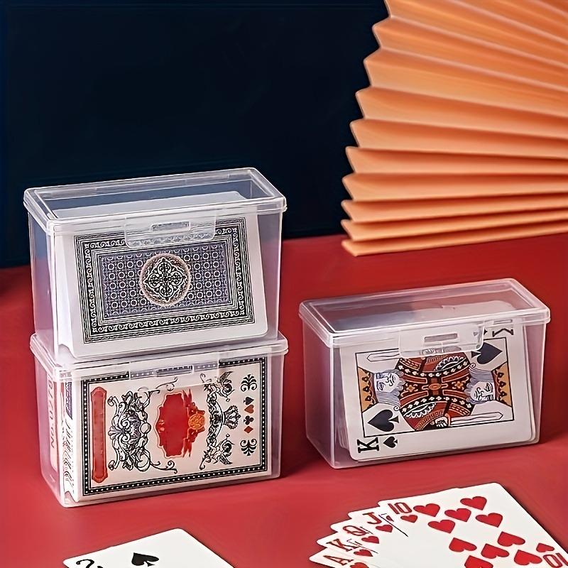 10/20pcs Poker Card Organizer Boxes for Card Games/Business Card Storage Bedroom Desk Organizer Compact Minimalist Storage Boxes