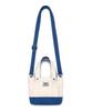 Lee Cotton Mini Square Two-Way Bag Blue