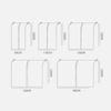 Dustproof Dress Storage Protect Large Capacity Clothes Dust Bag  for Coat Suit Dress