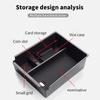 For Hyundai Tucson NX4    Hybrid N Line Car Central Armrest Storage Box Organizer Container Tray Case Accessories