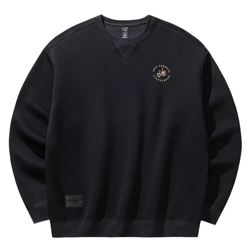 Anta Men's Crew Neck Drop Shoulder Sweatshirt