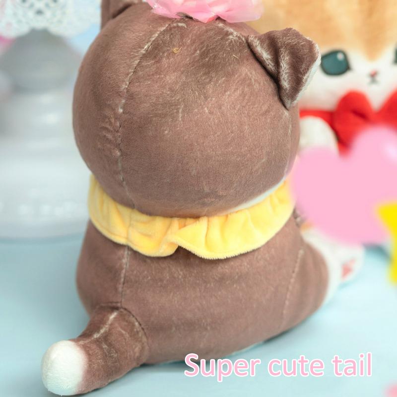 20cm Mofusand Shark Cat Plush Doll Cosplay Soft Stuffed Animals Cute Cat Plush Toy Children Girl Surprise Gift Home Decoration