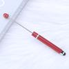 Multi-functional Touch Screen Beading Ballpoint Pen with Extended Rod for DIY Cute Bead Design