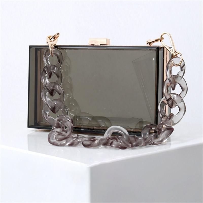 Stylish Transparent Box for Formal Occasions Fashionable and Durable Evening Bag Perfect for Parties and Weddings