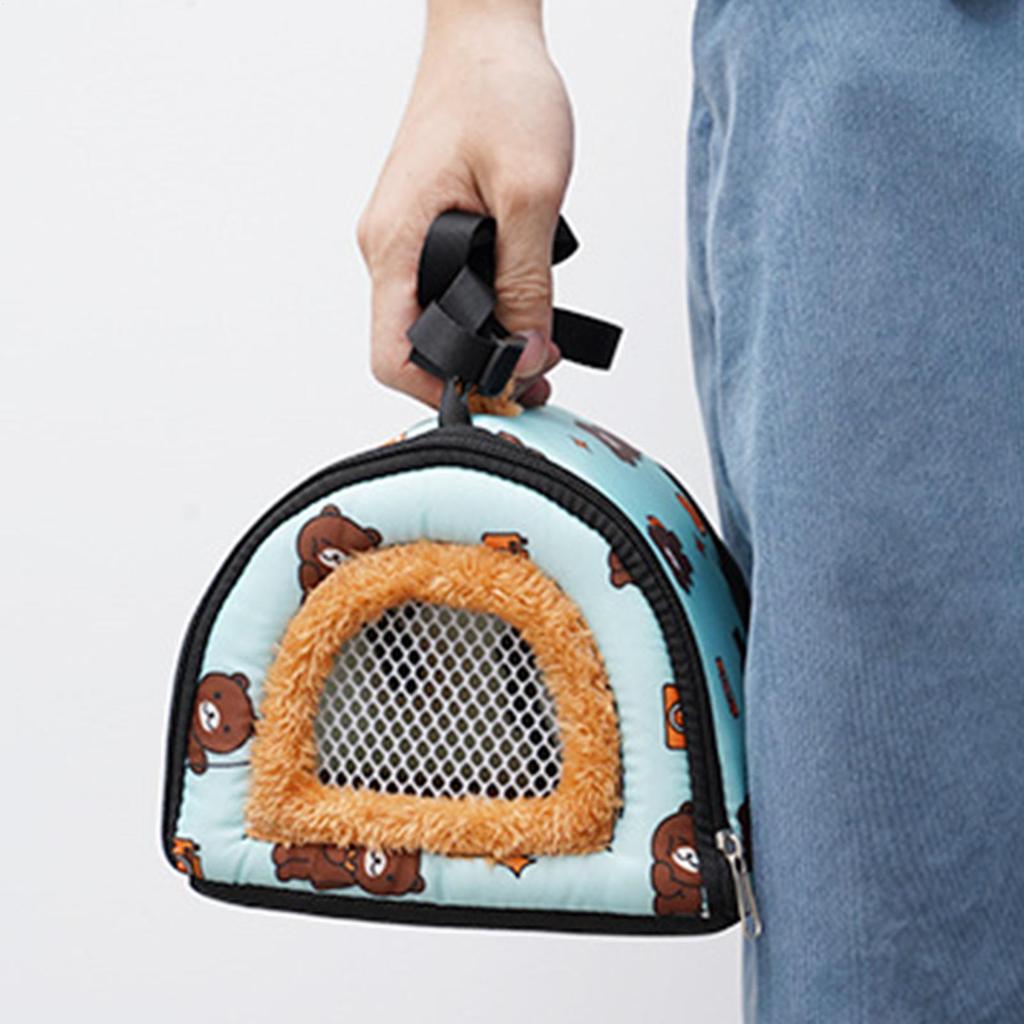 Husdjursbärväska Ventilerad Vindtät Igelkottsbärväska För Utomhusbruk För Camping Flytt Pendling Chinchilla Kameleont Reptil