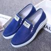Men's Slip-On Non-Slip Canvas Shoes - Versatile, Low-Top, Breathable, Denim Casual Flats