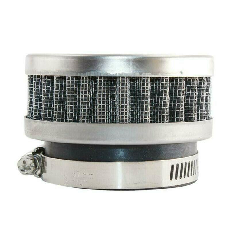 Motorcycle Scooter Stainless Steel Air-Intake-Filter + Clamp Universal 48-52mm