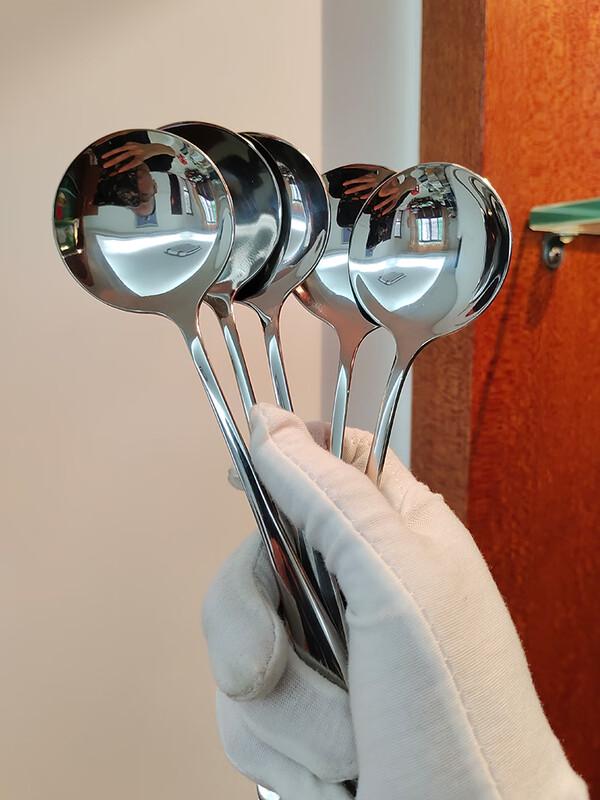 Bei You 5-Piece German-Style Stainless Steel Spoon Set