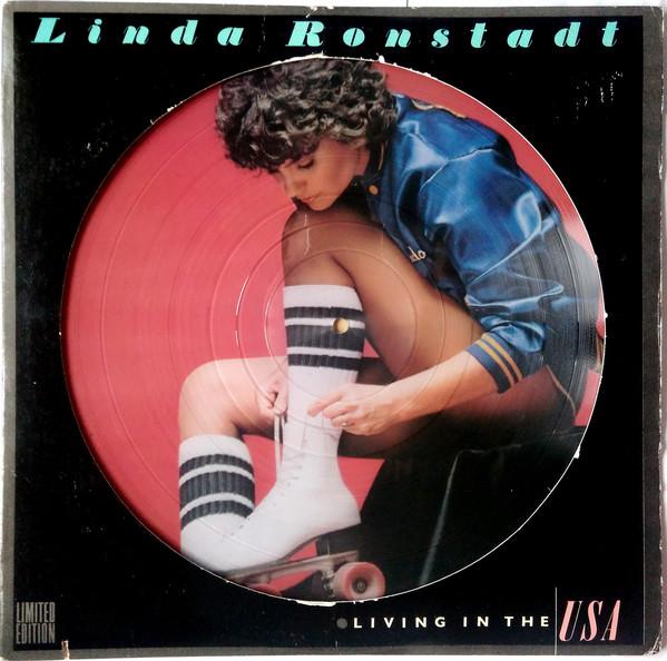LP Record LINDA RONSTADT - Living In The USA DP401 Asylum Records 1978 US Rock Used