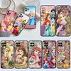 Disney Princess Shockproof Phone Case for Redmi Note 8 8T 9 9A 9C 9T 9S 10 11 11S 10C 10X 10A 10T Pro Max Plus Prime