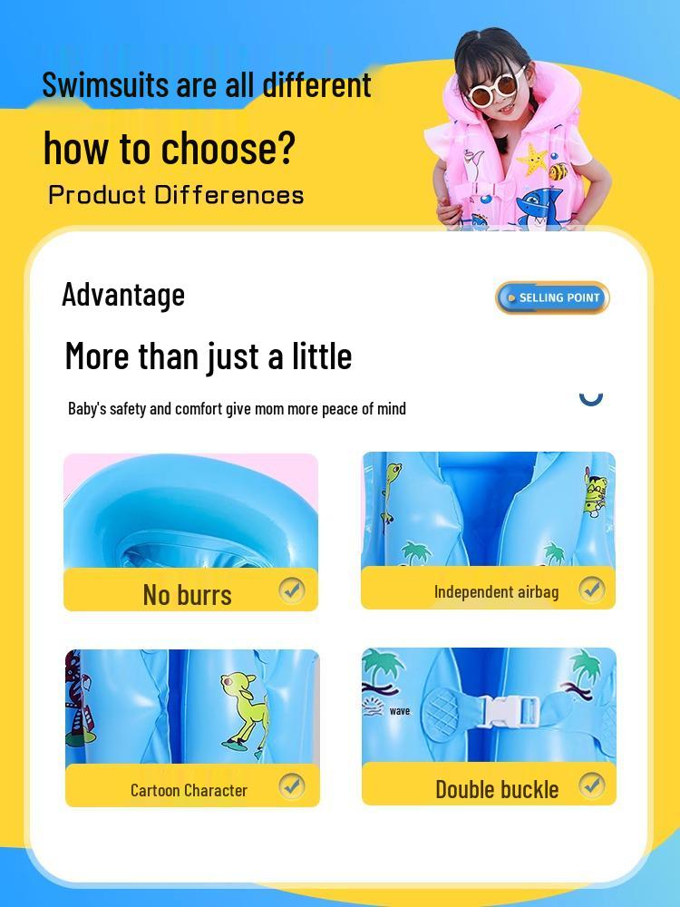 Children's Swimming Vest & Armbands Set for Beginners