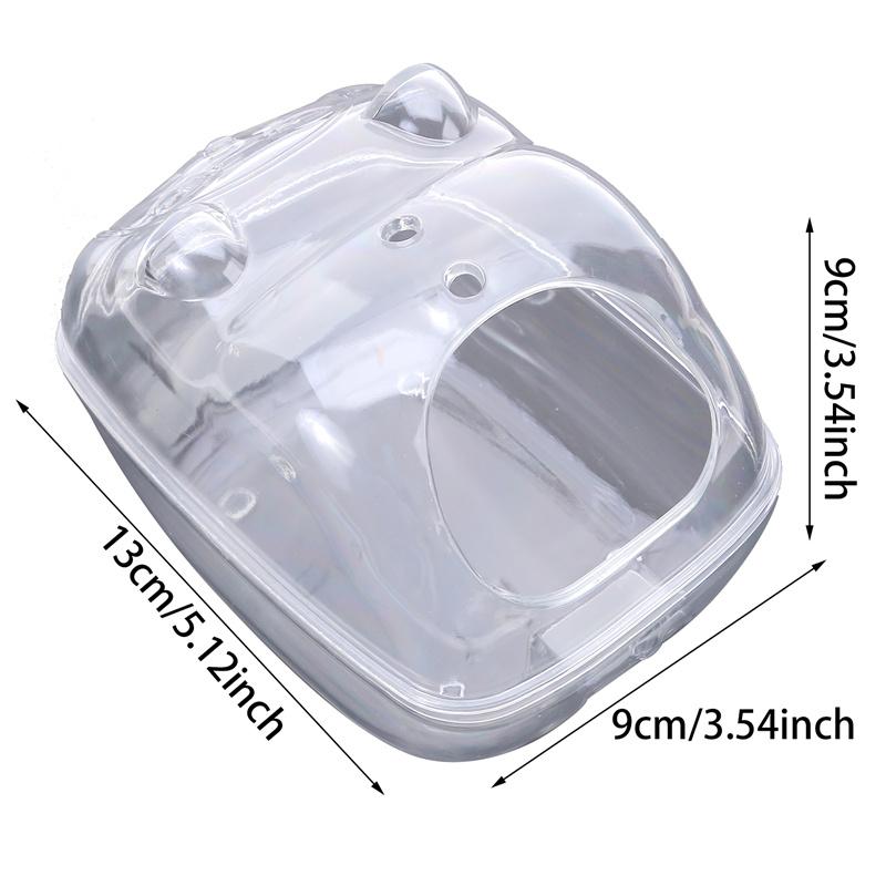 Bathroom Box For Hamster Small Transparent Hamster Toilet Hamster Cage Accessories