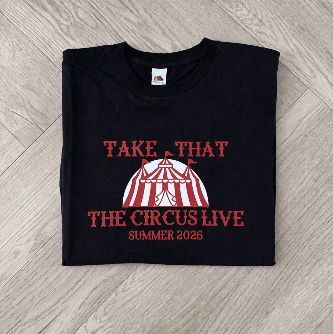 Take That “The Circus” - Unisex unofficial fan inspired T-shirt XXXL