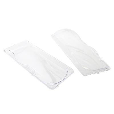 Left & Right Pair Headlight Cover Headlamp Lens Cover Replacement for BMW 7-Series E38 Facelift
