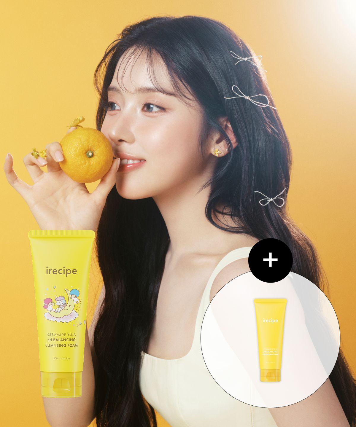 [Collab] Ceramide Yuzu Mild Acidic Cleansing Foam 150ml+30ml