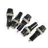 5/72/100PCS Panel Mounted Glass Fuse Holder 5x20mm 6x30mm Insurance Tube Socket Fuse Holder Glass Tube Fuse Holders Assorted Kit