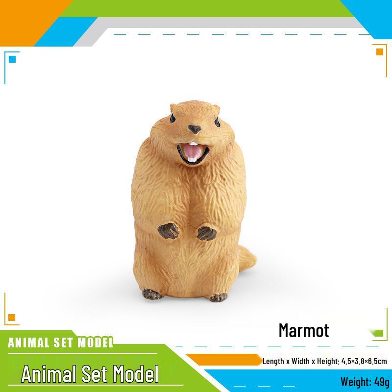 Cross-border Animal Cognitive Simulation Toy: Shiba Inu, Panda, Pig, White Rabbit, White Snake, Hamster Models
