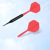 CyeeLife 6-pack Integrated Dart Flights and Shafts, One-piece Accessory