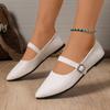 Fashion 2025 Spring Single Shoes Fashion Shallow Slip On Women Flat Shoes Ladies Casual Outdoor