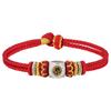 2025 Year of Snake Year of Fate Red Rope Bracelet Women Dragon Pig Monkey Taisui Amulet Buddha Woven Red Carrying Strap