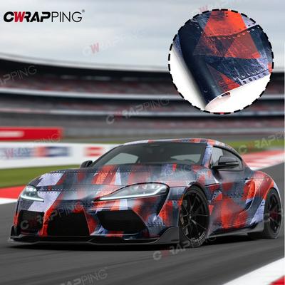 Individueller DIY Autoaufkleber Vinylfolierung für Auto Camouflage Selbstklebende Folienaufkleber für Autos Motorrad Folierung Motorräder
