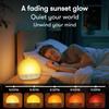 Sunrise Alarm Clock Dimmable Night Light with 30 Soothing Sounds White Noise Machine Wake Up Light,for  Kids Adult Bedroom Clock