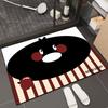 New Bathroom Absorbent Floor Mat Household Toilet Toilet Anti-drop Foot Mat Toilet Door Non-slip Special Carpet