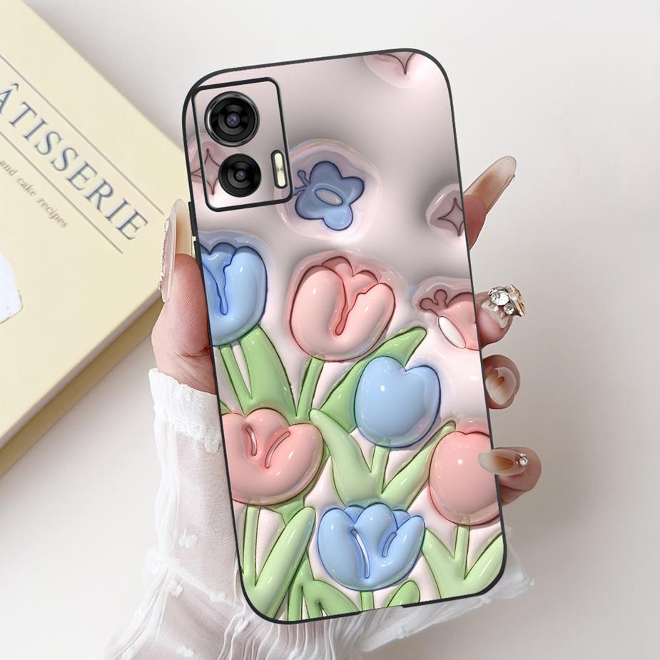 For Motorola Edge 30 LIte Case Cute Panda Cartoon Cover Shockproof Soft TPU Phone Case For Motorola Edge 30 Neo Edge30 Lite Bags