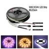 DC 24V 5M Light LED Strip 5050 RGB RGBW RGBWW 60LEDs/m Flexible Tape LED Lamp TV Backlight