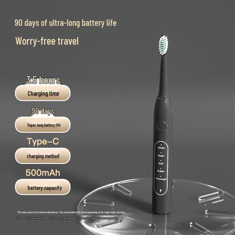 Brangdy Smart Sonic Electric Toothbrush CN Plug (adapter Included)