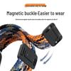 Geflochtenes Magnetarmband aus Nylon für Apple Watch S11