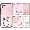 PERSONALISED Name Initial Marble Cover For POCO M6 X6 Pro X3 X4 X5 M5s F3 F5 Xiaomi 13T Pro 11T 12T 12 13 Lite 14 Ultra Case