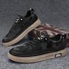Round Headboard Shoes For Men's Casual Sports Shoes For Simple Commuting Light Spring And Autumn Style Breathable Comfortable