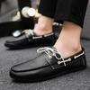 Flat Leather Shoes For Men Business Dress Man Casual Shoe Formal Size 45 Footwear Offer Common Cheap Clearance Korean Style Pu