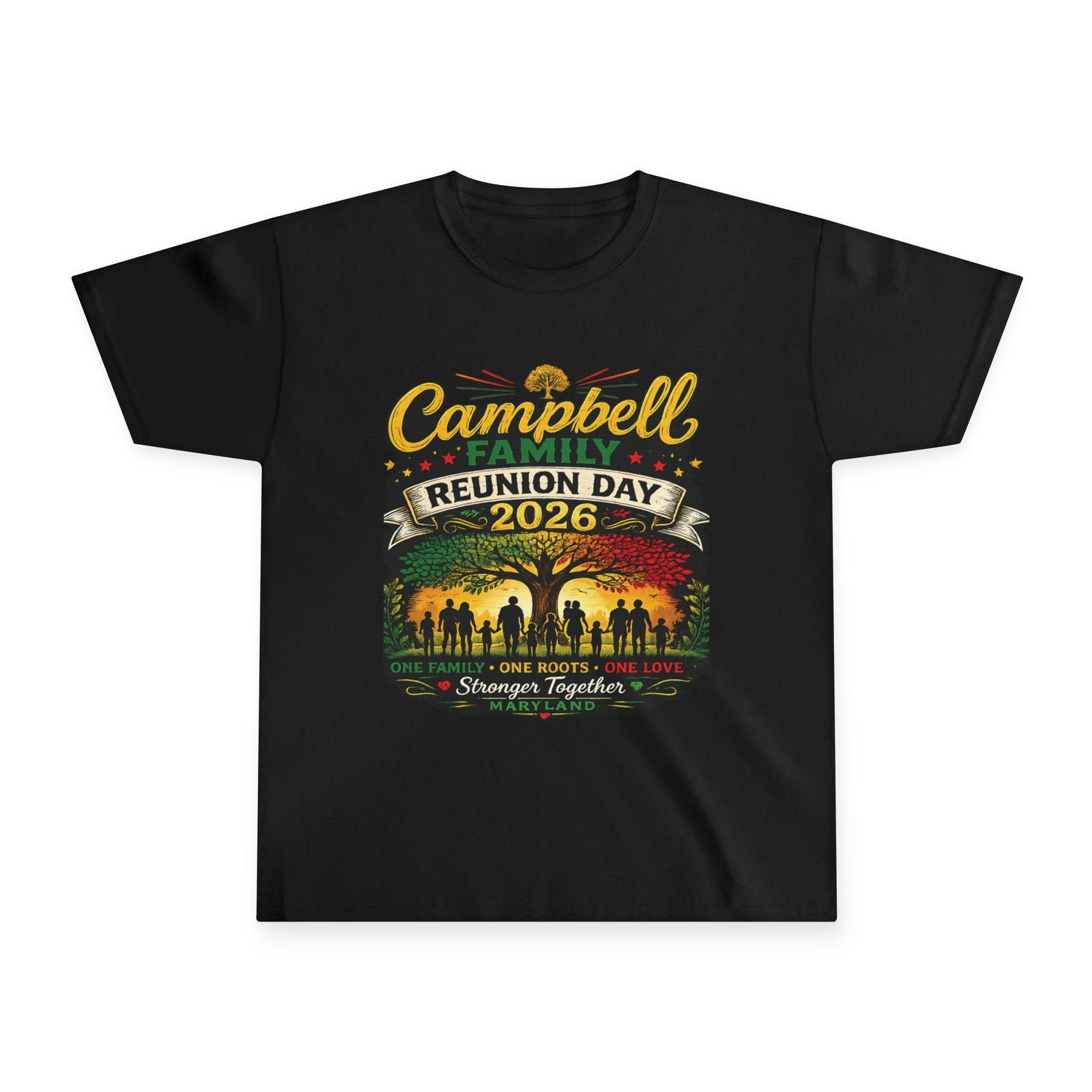 Campbell Family Reunion 2026 Youth Tee | Reunion Day T-shirt S