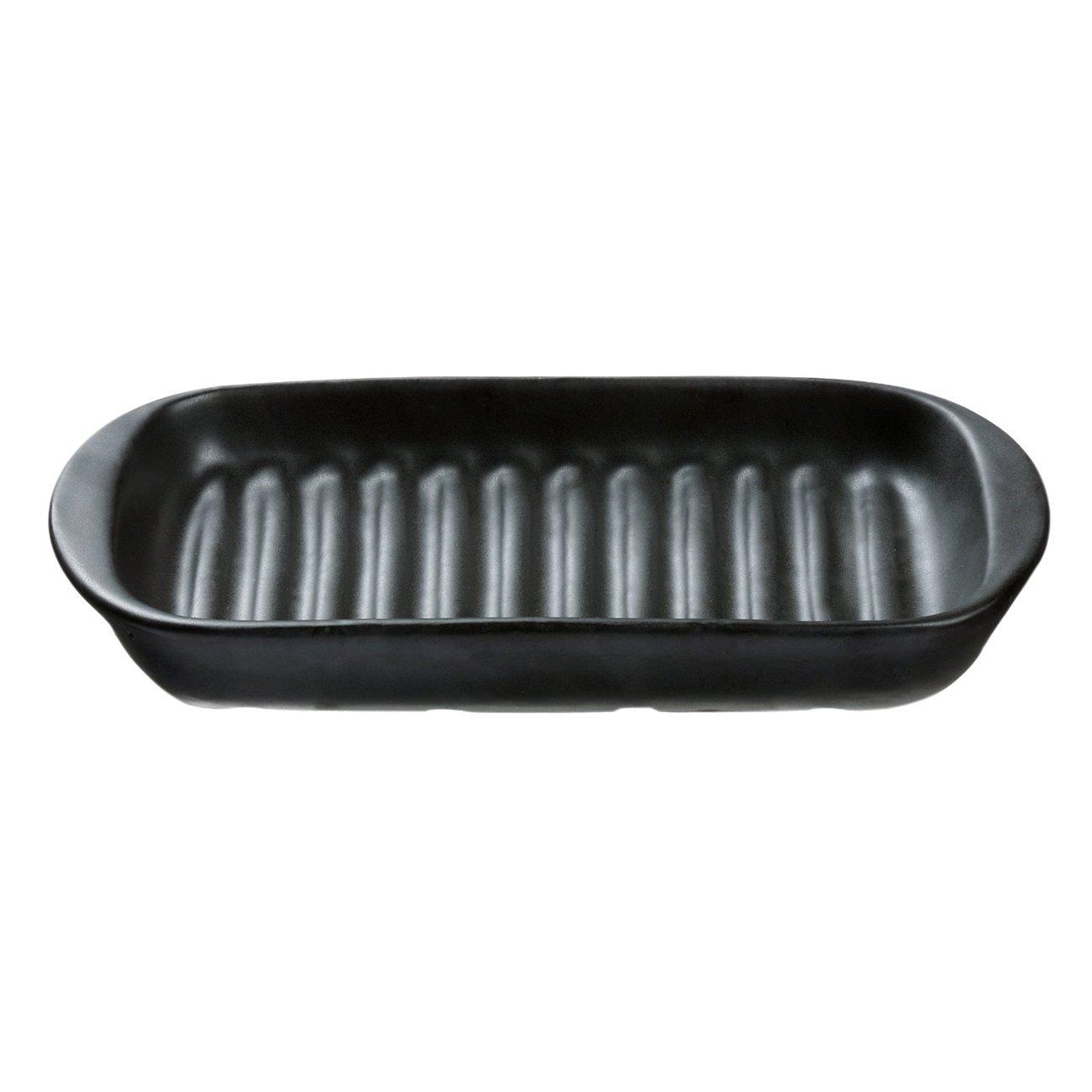 

Ishigaki Industry Magic Plate, Oval, Black, 3154