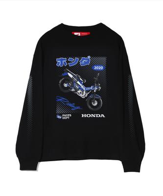 PHYPS MOTORCYCLE Honda Anime Hunter Cub Long Sleeve_Black