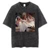 2026 Summer Hot Sale Friends Tv Show Nideyif Oversized Washed T-shirts Unisex Breathable Streetwear Short Sleeve Casual Tees