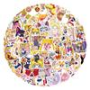 110 New Sailor Moon Cartoon Graffiti Stickers Scooter Suitcase DIY Stickers