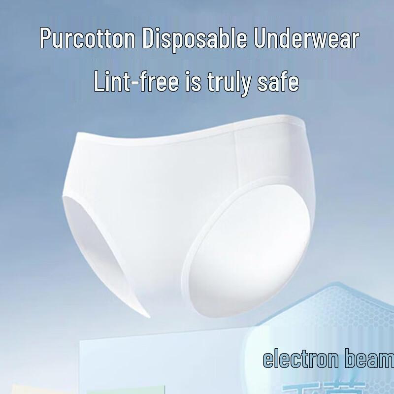 

PurCotton Men s Sterilized Disposable Underwear