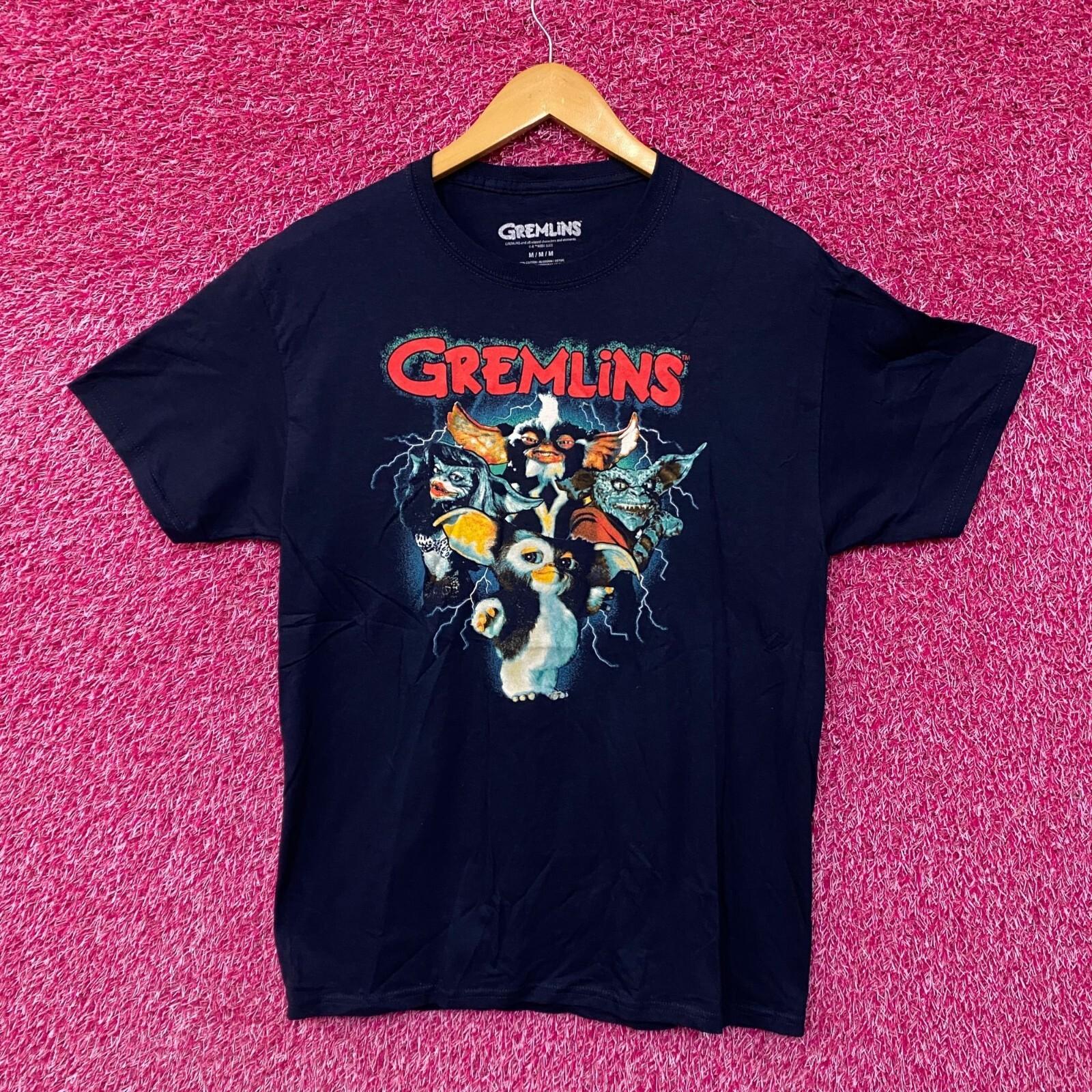 Gremlins navy blue Tshirt size medium XL