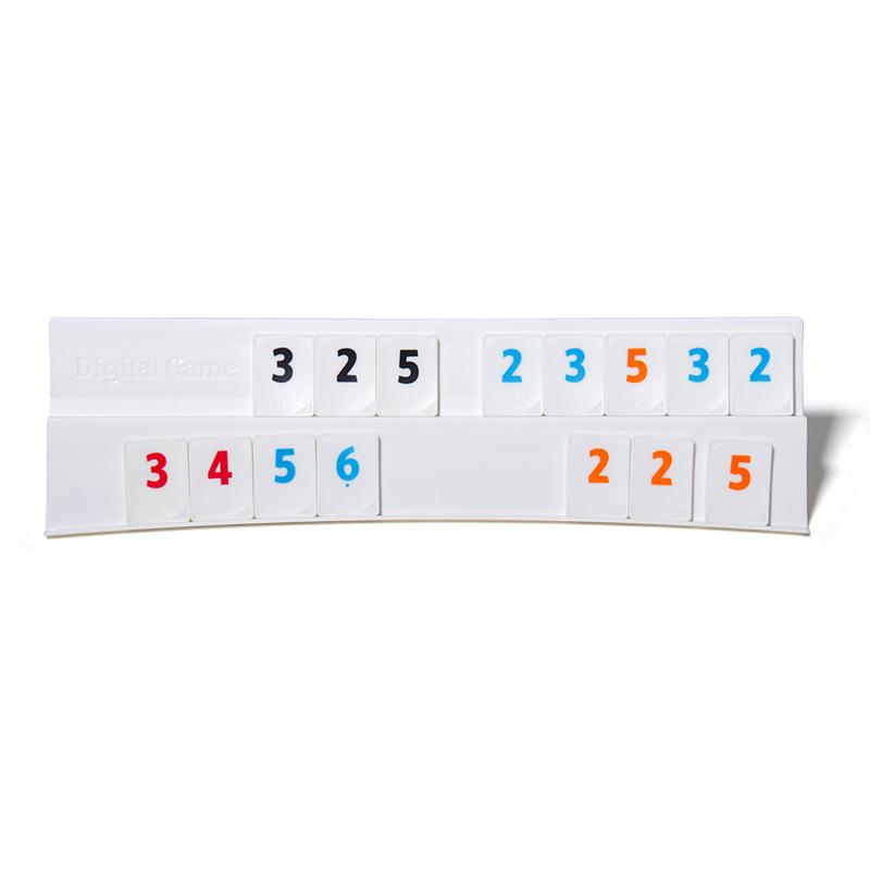 M/L/XL Digital Game Set, Travel Rummy, Mahjong, Rummybrix, Number Game Cards - Adult Leisure Party Board Game Travel Game